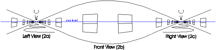 Hallway combined views(curved lines)